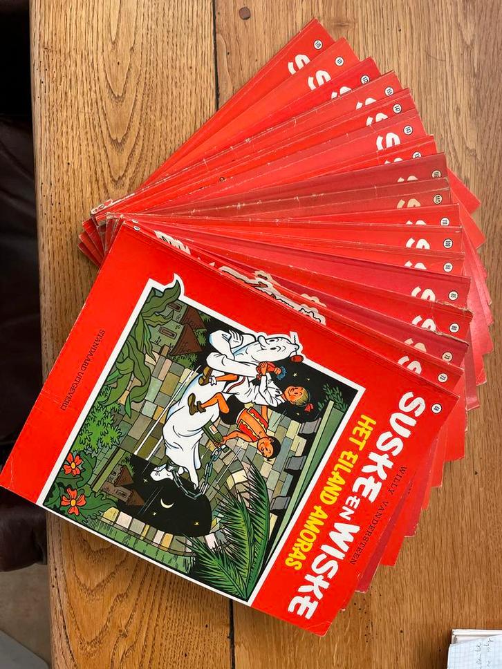 Suske & Wiske - 17 Stripboeken (16 Verschillende), Boeken, Stripboeken, Gelezen, Meerdere stripboeken, Ophalen