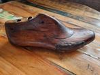 Mooi antieke houten schoenvorm schoenleest schoenmal, Ophalen of Verzenden
