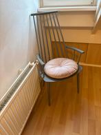 HAY  j110 armleunstoel/spijlenstoel grijs., Huis en Inrichting, Ophalen, Zo goed als nieuw, Grijs, Eén