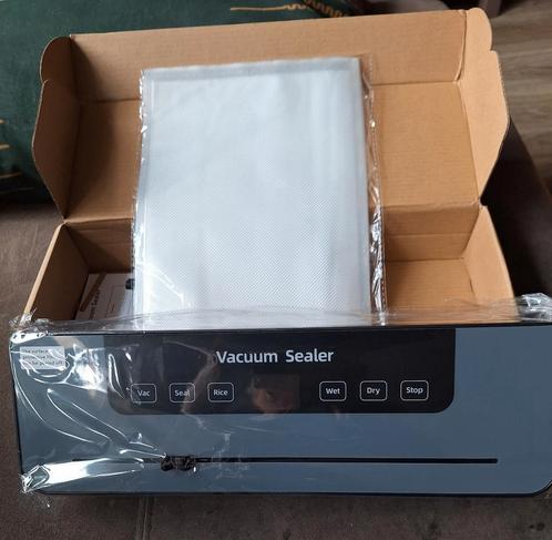 Nieuwe Vacuüm Sealer + Zakken - In Doos, Witgoed en Apparatuur, Overige Witgoed en Apparatuur, Nieuw, Ophalen of Verzenden