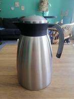 Thermoskan 1 liter RVS, Ophalen of Verzenden, Gebruikt