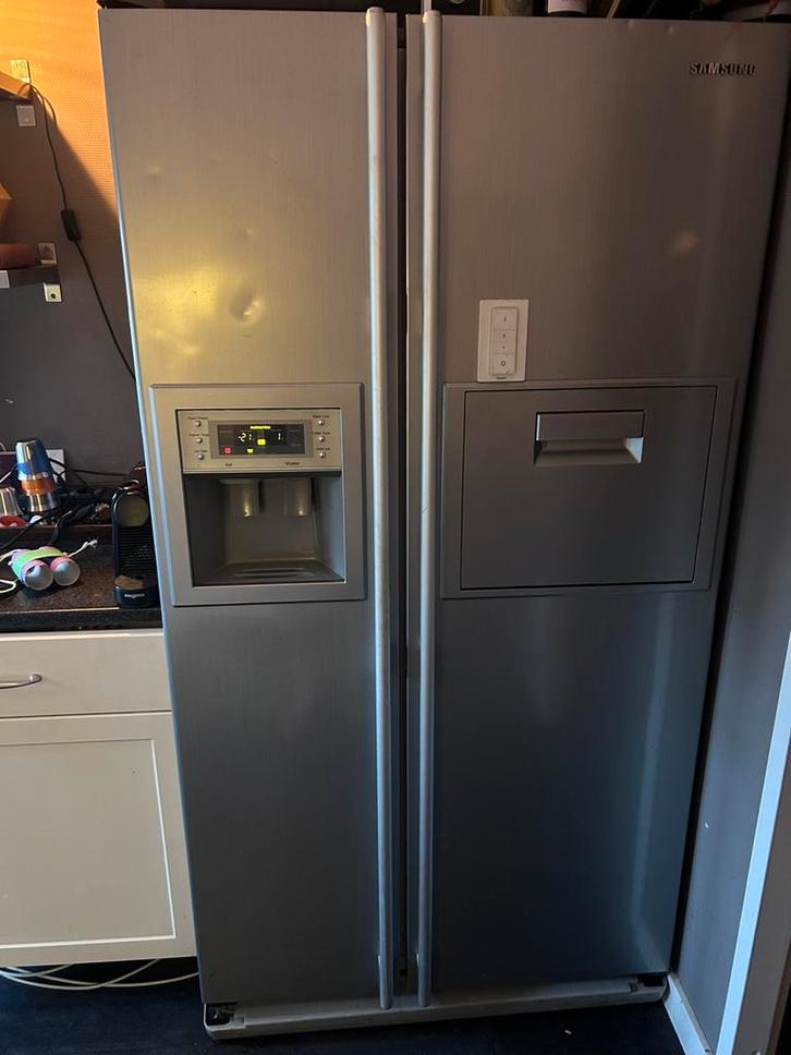 Samsung Amerikaanse koelvriescombinatie., Huis en Inrichting, Keuken | Keukenelementen, Gebruikt, 150 tot 200 cm, 50 tot 100 cm