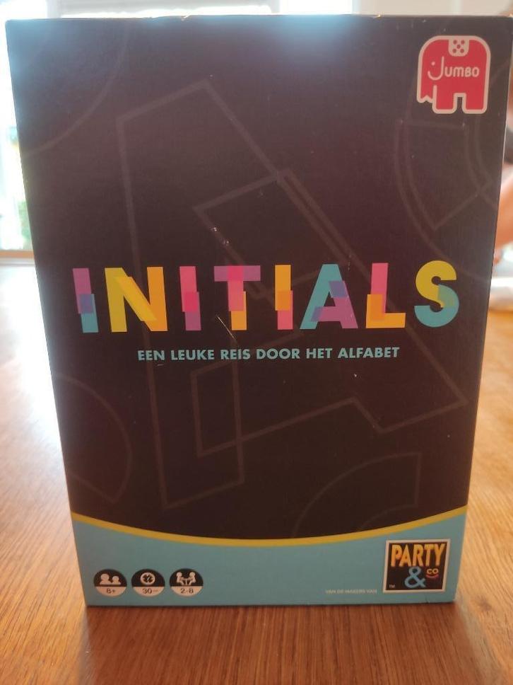 Initials spel Jumbo, Hobby en Vrije tijd, Gezelschapsspellen | Bordspellen, Zo goed als nieuw, Ophalen