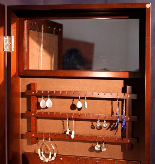 sieradenkast zeer luxe draaiend model met XXL passpiegel, Hobby en Vrije tijd, Kralen en Sieraden maken, Nieuw, Overige typen