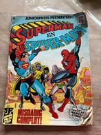 Superman en Spider-man juniorpress Marvel comic strip 1981, Boeken, Strips | Comics, Gelezen, Amerika, Ophalen of Verzenden, Eén comic