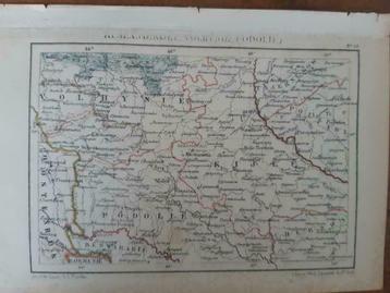 33 / Litho van J. Kuyper uit 1880: Rusland; Volhynie, Kiev beschikbaar voor biedingen