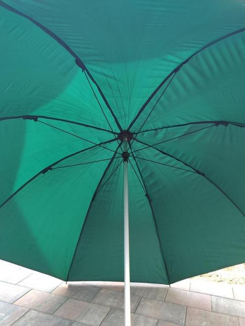 Grote vis paraplu. Zo goed als nieuw. Donkergroen. 2 meter, Watersport en Boten, Hengelsport | Witvissen, Zo goed als nieuw, Overige typen