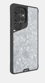 Mous Limetless Silver pearl hoesje voor Samsung S25 ultra, Ophalen of Verzenden, Nieuw