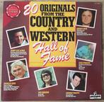 20 Originals From The Country And Western Hall Of Fame LP, Cd's en Dvd's, Vinyl | Verzamelalbums, Gebruikt, Ophalen of Verzenden