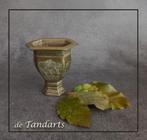 Messing sirihbakje / betelbladhouder – 8 cm, Antiek en Kunst, Antiek | Koper en Brons, Ophalen of Verzenden