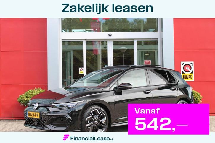 Volkswagen Golf 8.5 1.5 eTSI 150PK AUTOMAAT R-LINE EDITION |, Auto's, Volkswagen, Bedrijf, Lease, Financial lease, Golf, 360° camera