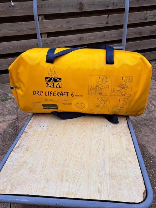 Reddingsvlot in tas, gekeurd  geldig tot 9-2028, Watersport en Boten, Accessoires en Onderhoud, Zo goed als nieuw, Overige typen