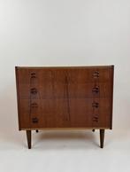 Mid-Century Modern Chest of Drawers – Elegant Round Handles, Huis en Inrichting, Kasten | Ladekasten, Ophalen, Z, Z, Z
