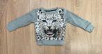 Frendz trui grijs met panter maat 98/104, Kinderen en Baby's, Kinderkleding | Maat 98, Gebruikt, Trui of Vest, Frendz, Ophalen of Verzenden