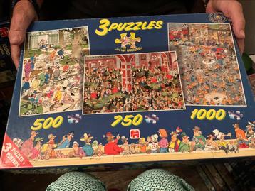 Jan van Haasteren puzzels, diverse dozen beschikbaar voor biedingen