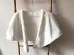 Bianco Evento bolero / cape van imitatiebont in ivoor, Kleding | Dames, Ophalen of Verzenden, Zo goed als nieuw, Wit, Accessoires