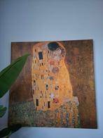 canvas schilderij klimt de kus, Ophalen, 75 tot 100 cm, Schilderij, 75 cm of meer