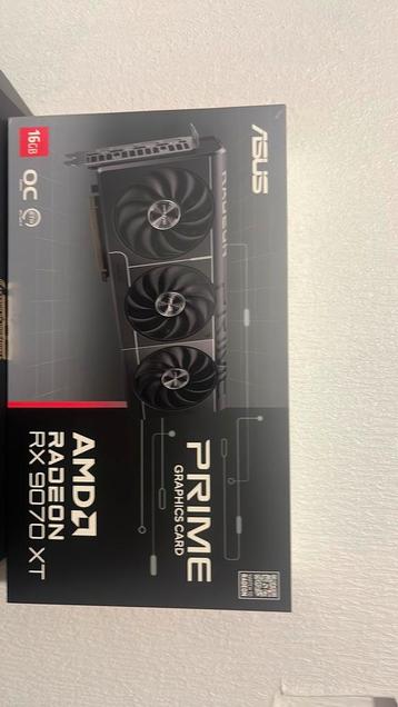 AMD Readeon RX 9070 XT 16GB beschikbaar voor biedingen