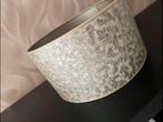Lampenkap metallic blok patroon, Huis en Inrichting, Beige, Rond, Nieuw, Ophalen of Verzenden