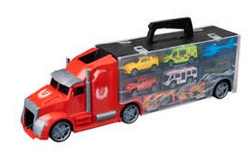 Zgan Autotransporter met glijbaan, Kinderen en Baby's, Speelgoed | Speelgoedvoertuigen, Zo goed als nieuw, Ophalen of Verzenden