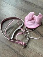 Hobby horse hoofdstel en oornetje roze, Ophalen of Verzenden, Zo goed als nieuw