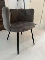 GRATIS AFHALEN Set van 4 grijze stoelen, Ophalen, Zo goed als nieuw, Vier, Stof