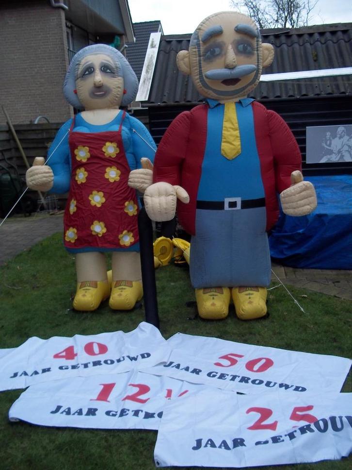 getrouwd of 12,5 25 40 of 50 jaar? mooi echtpaar / artikel, Hobby en Vrije tijd, Feestartikelen | Verhuur, Zo goed als nieuw, Geboorte of Huwelijk