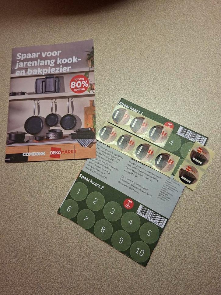Dekamarkt spaarzegels 9 stuks., Hobby en Vrije tijd, Spaarzegeltjes, Zegels, Bonnen of Punten, Winkel, Super of Benzinepomp, Ophalen of Verzenden