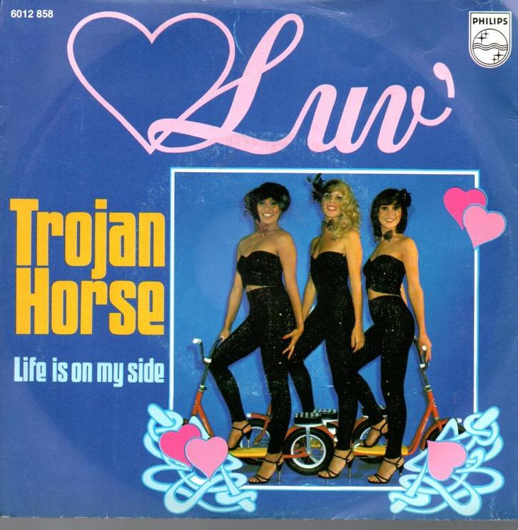 Luv: Trojan horse, Cd's en Dvd's, Vinyl Singles, Gebruikt, Single, Pop, 7 inch, Verzenden