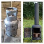 Lege gasfles voor het zelf maken van een barbecue/openhaard, Ophalen of Verzenden, Gebruikt