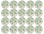Traktatie bedankjes stickers huwelijk bloemen, Ophalen of Verzenden, Nieuw, Sticker