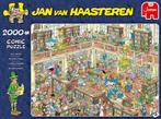 Jan van Haasteren - De Bibliotheek - 2000 st.  (AANBIEDING), Nieuw, Ophalen of Verzenden, Legpuzzel, Meer dan 1500 stukjes