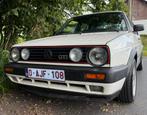 Golf 2 Gti 8V, Auto's, Volkswagen, Voorwielaandrijving, Stof, 4 cilinders, Wit