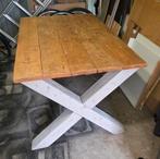 Tafel steigerhout 90x140, Ophalen, Gebruikt, Rechthoekig