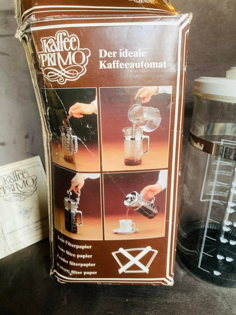 Vintage Koffiesnelzetapparaat - Koffie Primo koffiezetter, Ophalen of Verzenden, Nieuw