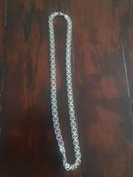Konings ketting zilver zie foto's, Sieraden, Tassen en Uiterlijk, Kettingen, Ophalen of Verzenden, Zilver, Zilver