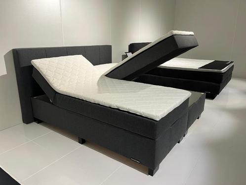 Boxspring met opbergruimte 120x200 | uit voorraad, Huis en Inrichting, Slaapkamer | Boxsprings, Nieuw, 120 cm, 200 cm, Tweepersoons