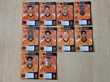 spelerskaarten  Nederlands elftal beschikbaar voor biedingen