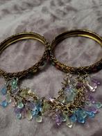 1 paar bangles multicolor | kralen | India, Ophalen of Verzenden, Nieuw, Overige kleuren, Overige materialen