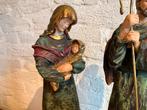 BEELDENGROEP MARIA ,JOZEF EN JEZUS. KERSTSTAL, Ophalen of Verzenden, Zo goed als nieuw