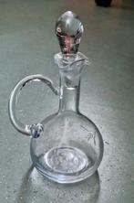 Glazen karaf, Antiek en Kunst, Antiek | Glas en Kristal, Ophalen of Verzenden