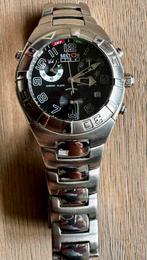 Sector 750 herenhorloge met pasje, Ophalen of Verzenden, Gebruikt, Staal, Overige merken