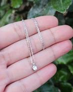 Zirkonia Ketting - Echt Zilver, Met hanger, Verzenden, Info@lavicollection.com, Nieuw