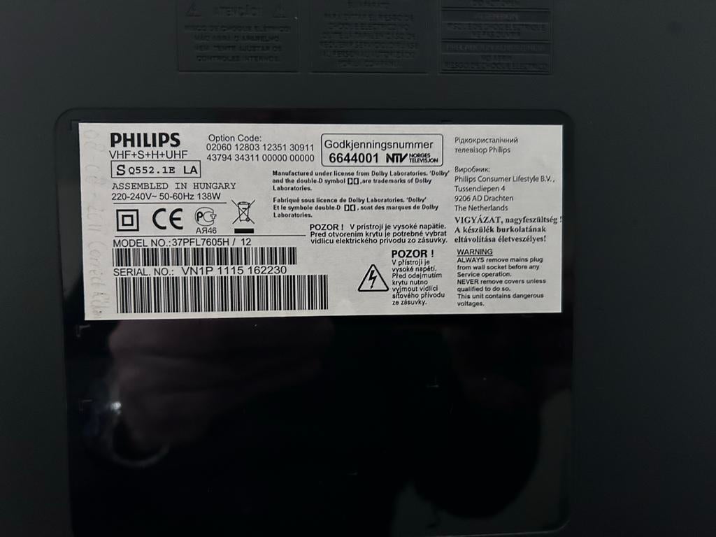 Philips Kleurentelevisie - Prima Conditie, Ophalen, Philips, LED, 50 Hz