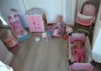 zeer grote babyborn uitzet:kast wagen bed zus baby 43 toilet, Ophalen, Zo goed als nieuw, Babypop