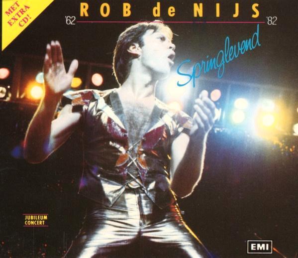 Rob de Nijs - Springlevend - 2 cd's live + rock&roll medley, Cd's en Dvd's, Cd's | Nederlandstalig, Zo goed als nieuw, Pop, Boxset
