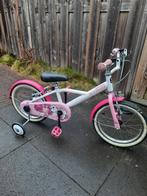 Kinderfiets 16 inch met zijwieltjes, Fietsen en Brommers, Ophalen, Gebruikt, Handrem, Btwin