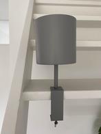 2 grijze metalen bloempotten, Ophalen of Verzenden, Zo goed als nieuw, Rond, Minder dan 25 cm