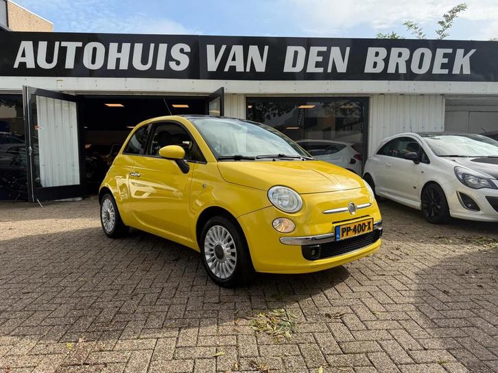 Fiat 500 1.2 Naked|Pano|Climate|Bluetooth|Lmv|Elek Pakket|Nw, Auto's, Fiat, Bedrijf, Te koop, ABS, Airbags, Airconditioning, Bluetooth