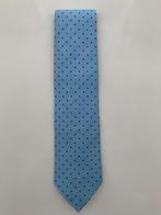Stropdas (zijde, lichtblauw, stip), Blauw, Ophalen of Verzenden, Zo goed als nieuw, Met patroon